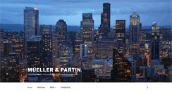 Desktop Screenshot of muellerpartin.com