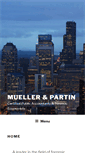 Mobile Screenshot of muellerpartin.com